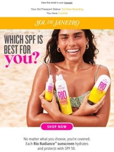 Discover your SPF 50 match for summer ????