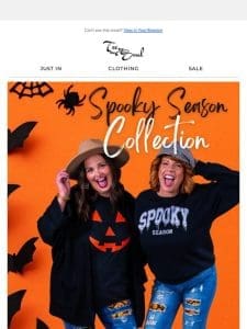 Don’t Be a Scaredy-Cat:   Our Spooky Season Collection is Here!