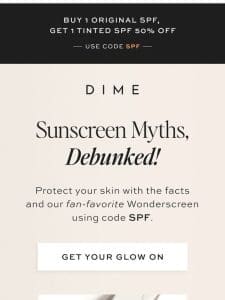 Don’t Let Sunscreen Myths Fool You