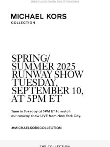 Don’t Miss The Spring/Summer 2025 Runway Show