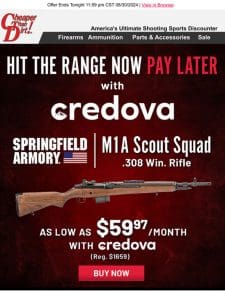 Dreaming of an M1A? Get One As Low As $59.97 a Month