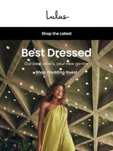 Dress Code: Bestselling Guest Dresses