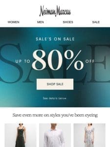 ENDS TONIGHT: Up to 80% off