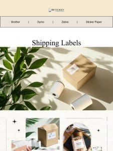 Effortless Shipping Starts with Betckey Labels