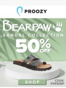 Enjoy Summer Vibes with 50% Off Bearpaw