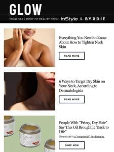 Everything you need to know about tightening neck skin