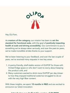 Exciting News from Olipop