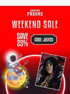 Exclusive Weekend Sale: 25% OFF??