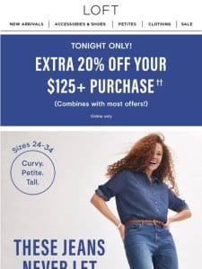 FLASH: 30% off + EXTRA 20% off tonight ONLY ?