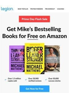 ?FLASH SALE?Get Mike’s bestselling books for free