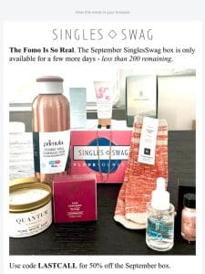 FOMO Warning – September Box