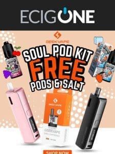 ??FREE PACK OF PODS & FREE NIC SALT??