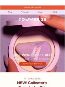 FREE Powder Puff Duo