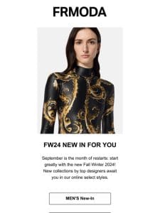 FW23 New In， New Wardrobe: now online!