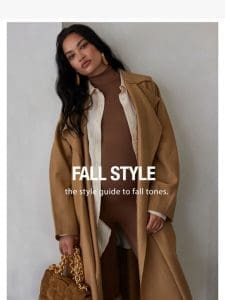 Fall style inspo has arrived