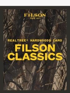 Filson × Realtree: Classics in Camo