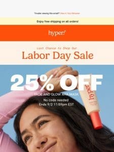 Final Hours   Last Chance to Save 25%