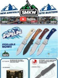 Finch Knives Pipeline Available NOW!