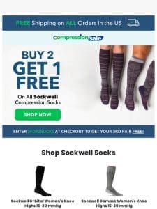 First-Time Offer: Free Sockwell Socks When You Buy 2!