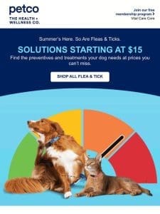 Flea & tick deals just in time for peak pest season