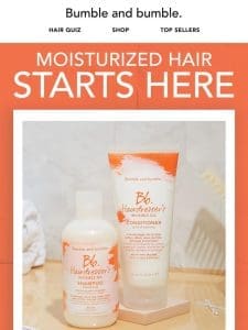 For moisturized hair with less frizz， try this.