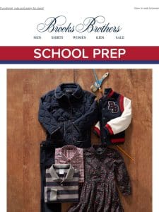 For the kids: Back-to-school looks