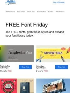 Free Font Friday ?