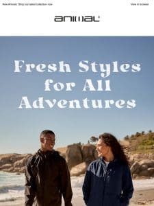 Fresh Styles for All Adventures