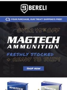 Freshly Stocked ?? Magtech Ammo， Come & Get It