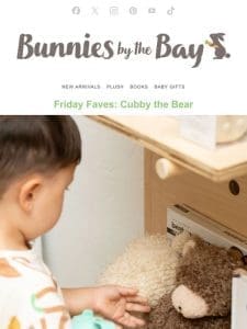 Friday Faves: Cubby the Bear ??