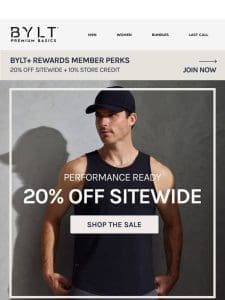 Gear Up for Your Best Workout with 20% OFF