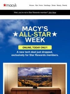 Get 10-20% off ?? & earn Star Money with Star Rewards