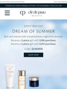 ? Get Complimentary Skincare Gifts While You Can