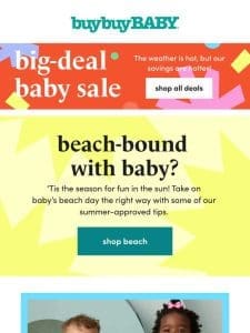 Get baby beach-ready ???