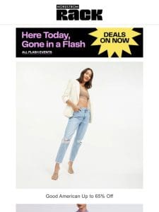 Good American Up to 65% Off | Derek Lam 10 Crosby Up to 70% Off | Democracy from $34.97 | And More!