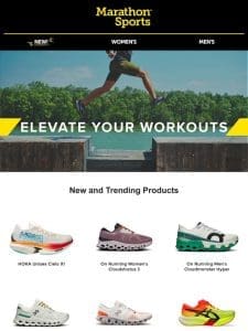 Great deals on the top brands in running