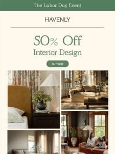 HALF OFF design packages