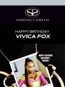 Happy Birthday To The Amazing Vivica Fox!