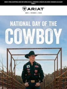 Happy National Day of the Cowboy