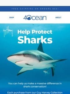 Help Conserve Sharks with Guy Harvey