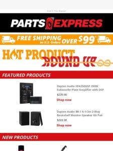 Hot Products and Cool Savings!