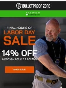 Hurry! Labor Day SALE is ending soon!