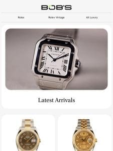 In Stock Now: Pre-Owned Luxury Watches For Men & Women