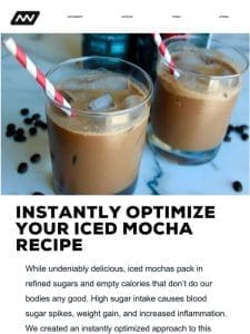 Instantly Optimize Your Iced Mocha Recipe