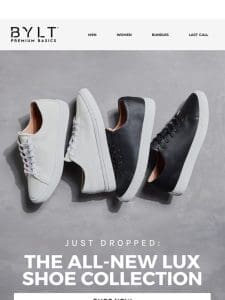 Introducing: The LUX Shoe Collection