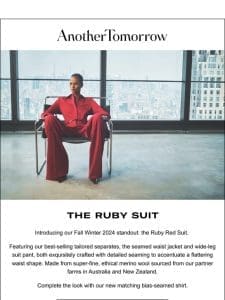 Introducing The Ruby Suit