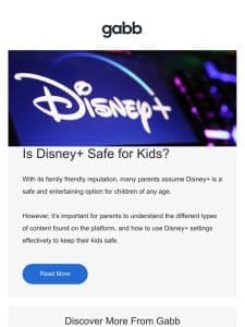 Is Disney+ Safe for Kids?