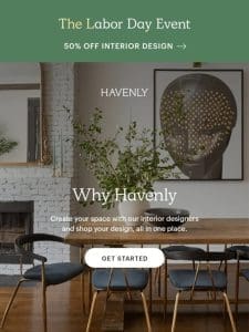 It (literally) pays to shop at Havenly