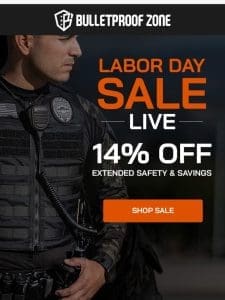 It’s ON! Save 14% on your protection