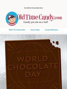 It’s World Chocolate Day!